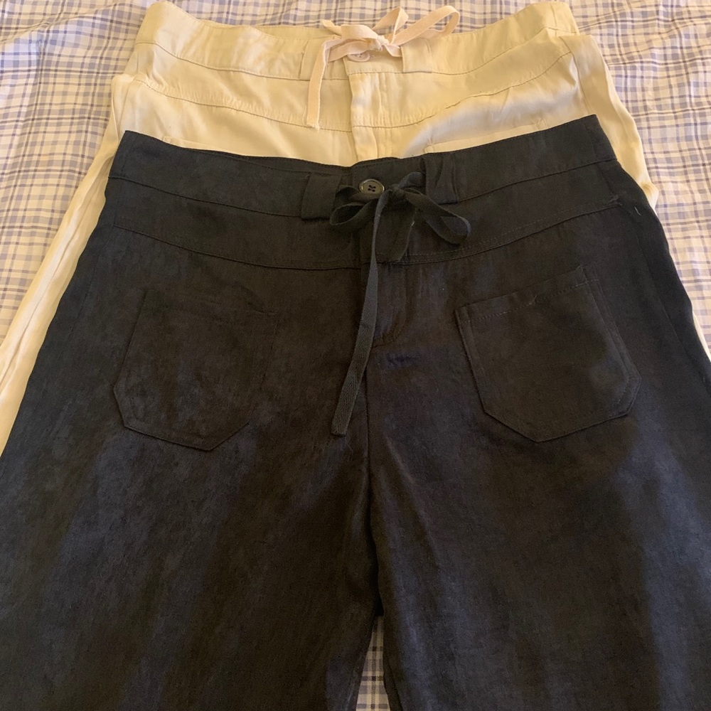 2 Annie Cloth Trouser Pants